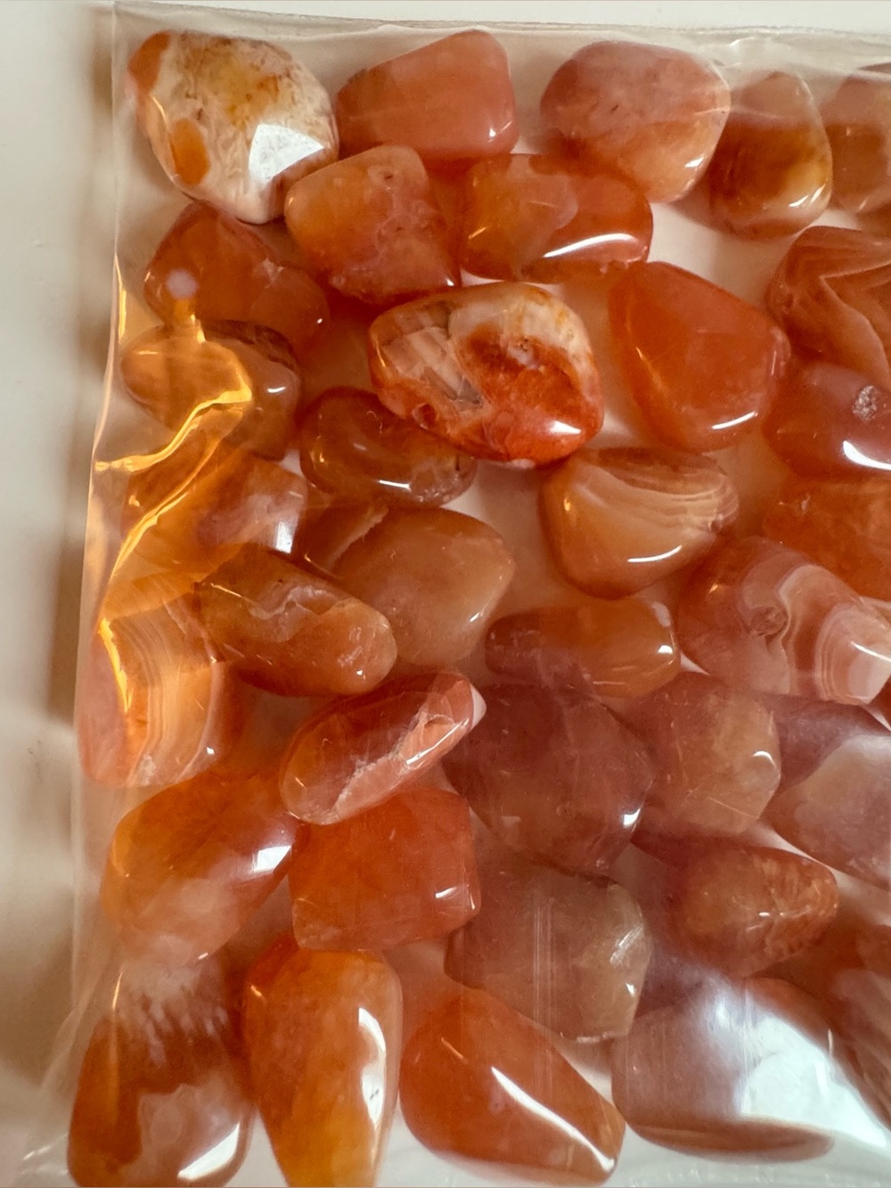 Gorgeous Orange Carnelian Polished Beads for Jewelry & Crafting